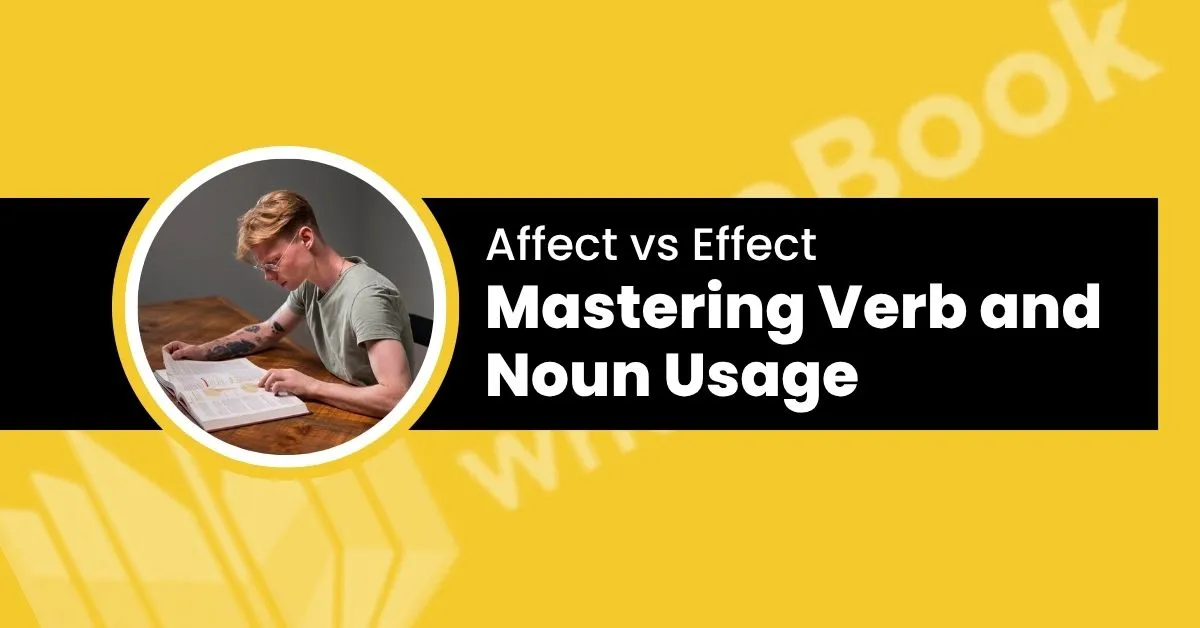 Affect vs Effect