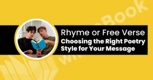 rhyme vs free verse