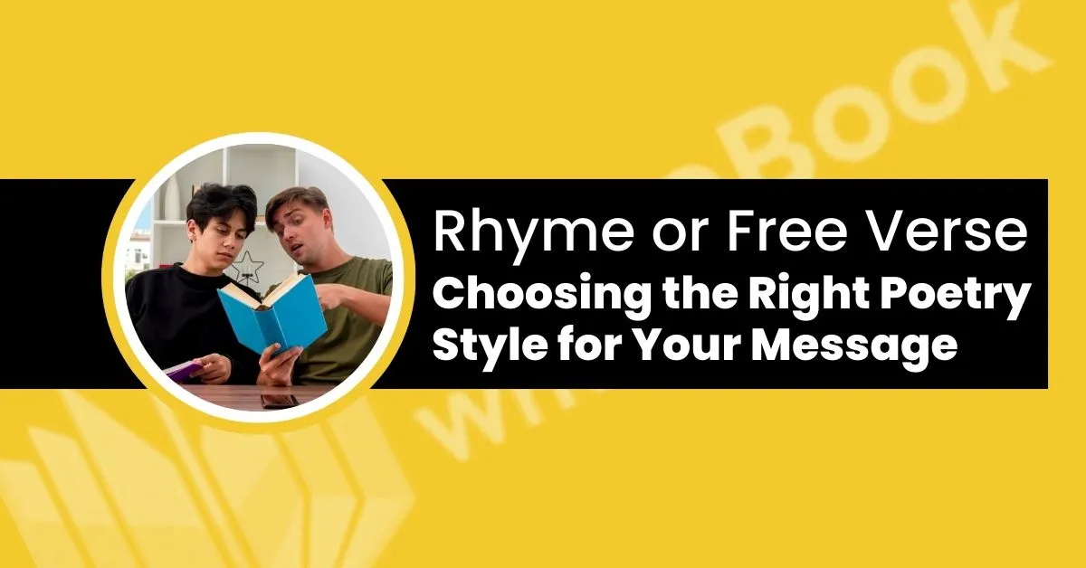 rhyme vs free verse