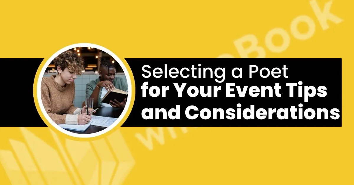 selecting a poet for event