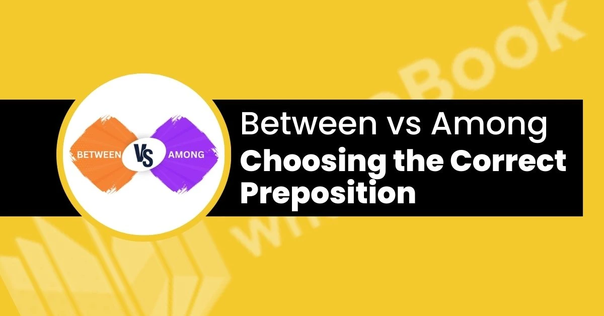 between vs among