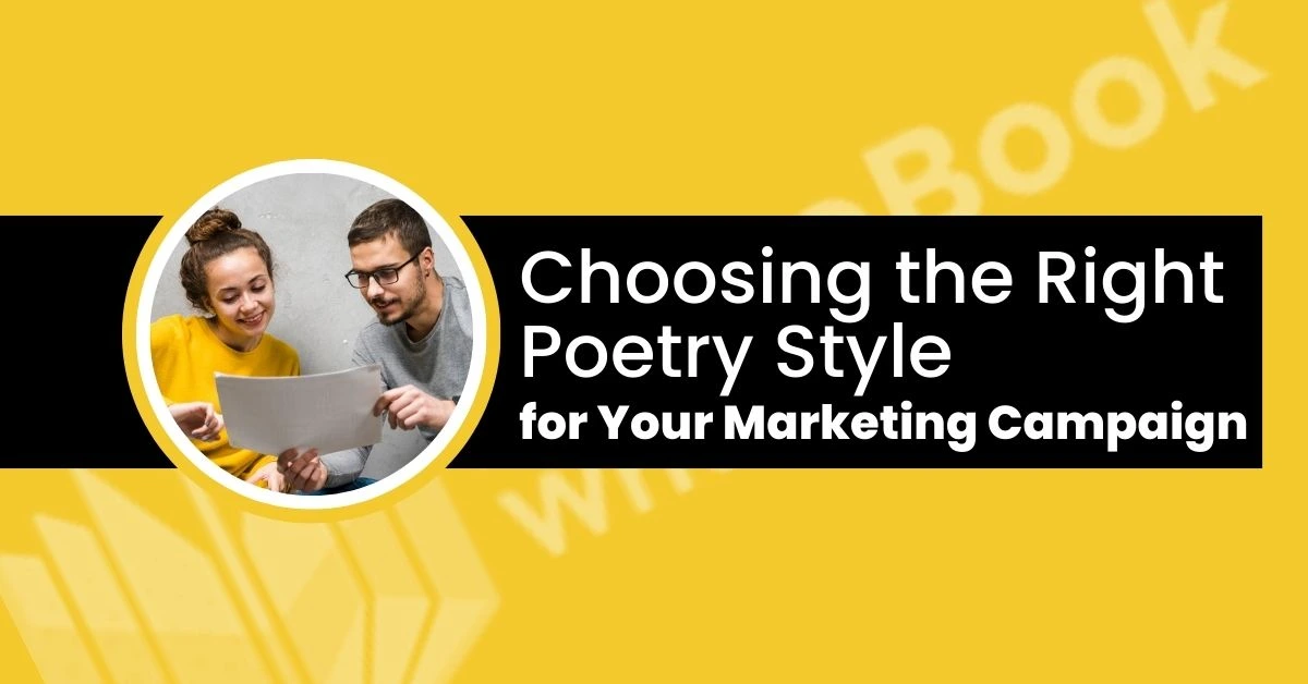 choosing poetry style for marketing