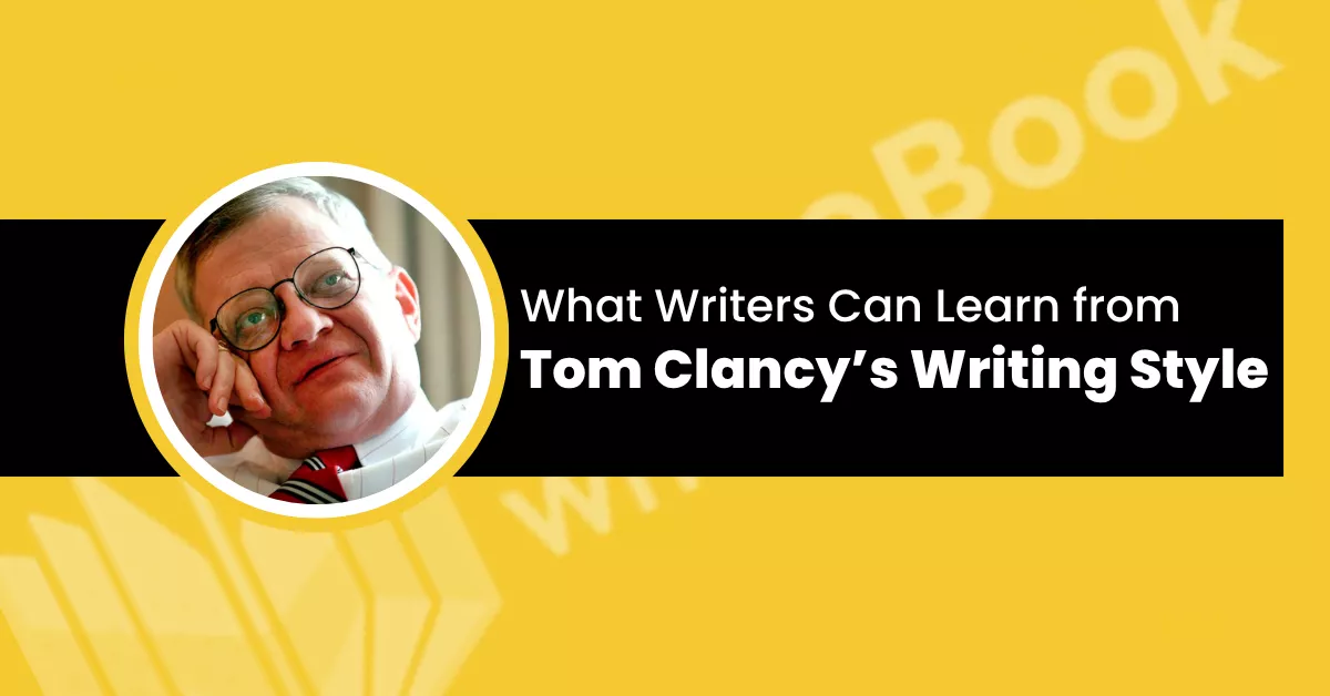 tom clancy writing style