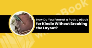 poetry ebook formatting