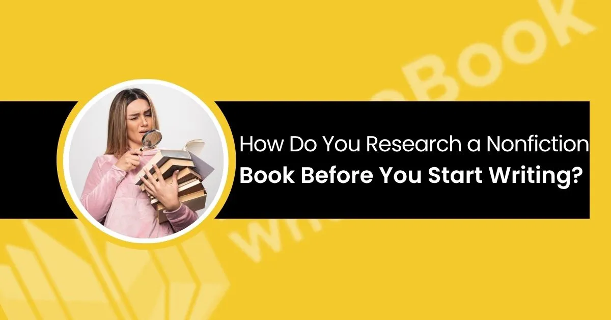 how to research a nonfiction book