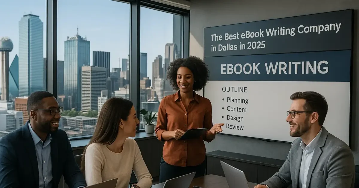 Best eBook Writing Company in Dallas